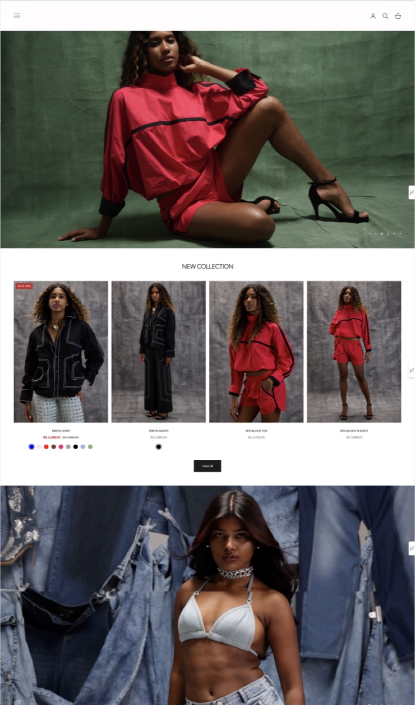 Brand-led store that lifts conversion