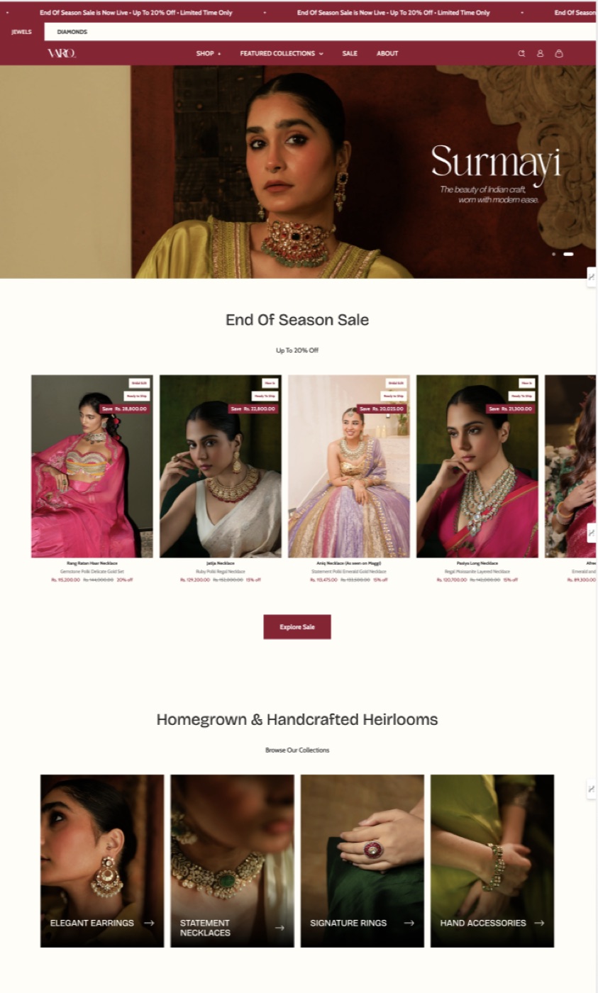 Scalable storefront for a growing catalog